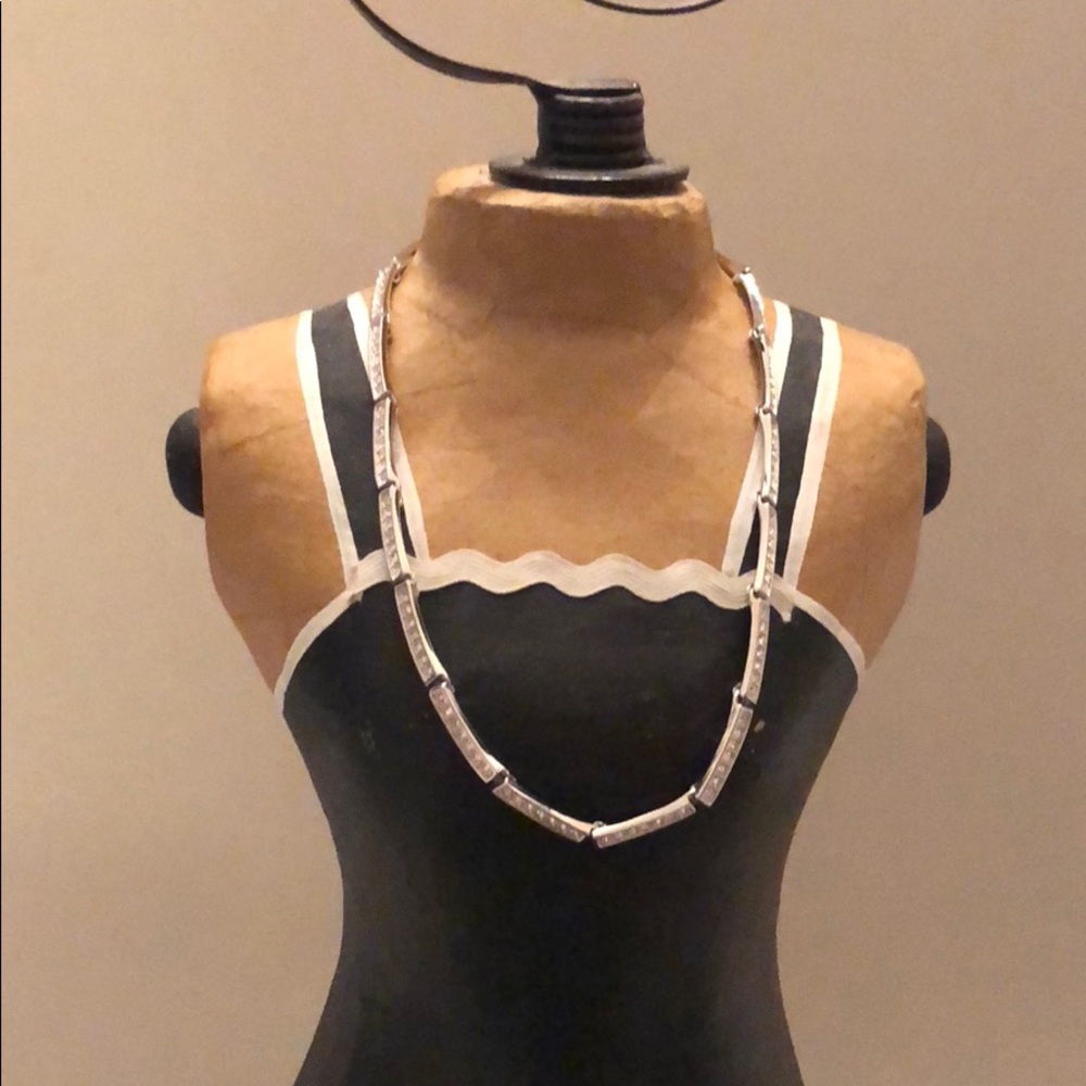 Swarovski crystal necklace. Great condition!